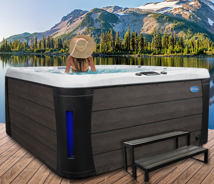 Calspas hot tub being used in a family setting - hot tubs spas for sale Aurora